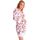 Vêtements Femme Pyjamas / Chemises de nuit Brigitte Bardot Kimono blanc Frimousse Blanc