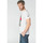 Vêtements Homme T-shirts & Polos Le Temps des Cerises T-shirt casi blanc imprimé Blanc