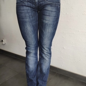 Vêtements Femme Jeans With droit Freeman T.Porter Jean coupe droite Bleu