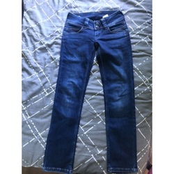 Vêtements Femme Jeans droit Pepe jeans Jean’s Bleu