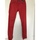 Vêtements Femme Pantalons 5 poches Bonobo Pantalon rouge Rouge
