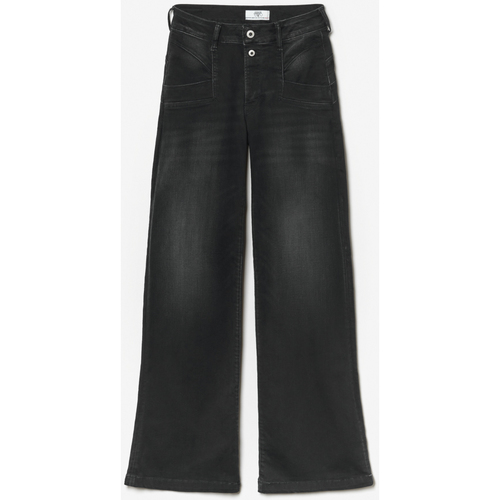Vêtements Femme Jeans Le Temps des Cerises Fonzy pulp flare taille haute jeans noir Noir
