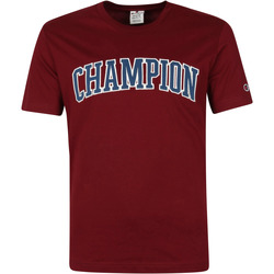 Vêtements Homme Automne / Hiver Champion T-Shirt Logo Bordeaux Bordeaux