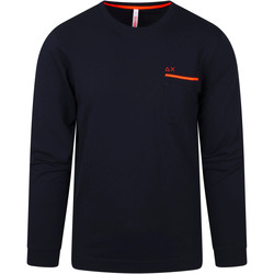 Vêtements Homme Shorts con vita elasticizzata Arancione Sun68 T-shirt Manches Longues Marine Bleu