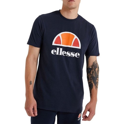Vêtements Homme T-shirts manches courtes Ellesse Dyna Tee Marine