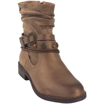 chaussures mtng  bottine femme mustang 50491 taupe 