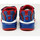 Chaussures Baskets mode Geox BASKET JUNIOR BAYONCYC BOY MARINE Rouge