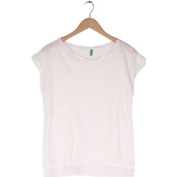 Vêtements Femme T-shirts manches courtes Benetton T-shirt manches courtes  - M Beige
