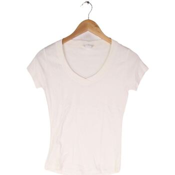 Vêtements Femme T-shirts manches courtes Camaieu T-shirt manches courtes  - M Blanc
