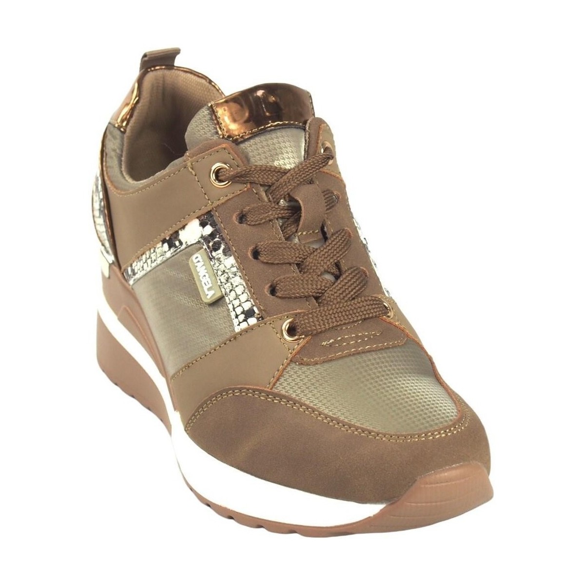 Chaussures Femme Multisport D'angela Chaussure femme    22036 dbd taupe Multicolore