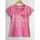 Vêtements Femme Кеды кожаные tommy hilfiger оригинал 37-42р-ры T-shirt Tommy Hilfiger Rose