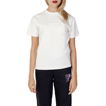 Vêtements Femme T-shirts manches courtes Fitness Fila FAW0257 Blanc