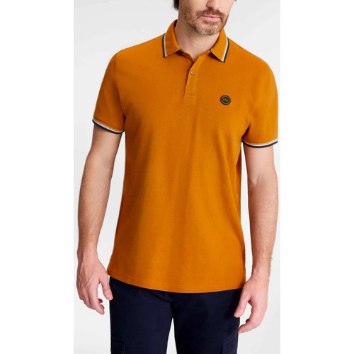 Vêtements Homme Polos manches courtes TBS YVANEPOL MIEL14269