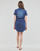 Vêtements Femme Company Outwear Short Jacket JDYBELLA S/S SHIRT DRESS Bleu