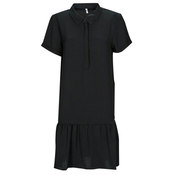 Vêtements Femme Robes courtes JDY JDYLION S/S PLACKET DRESS Noir