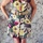Vêtements Femme Robes courtes Zara Jolie robe multicolore Multicolore