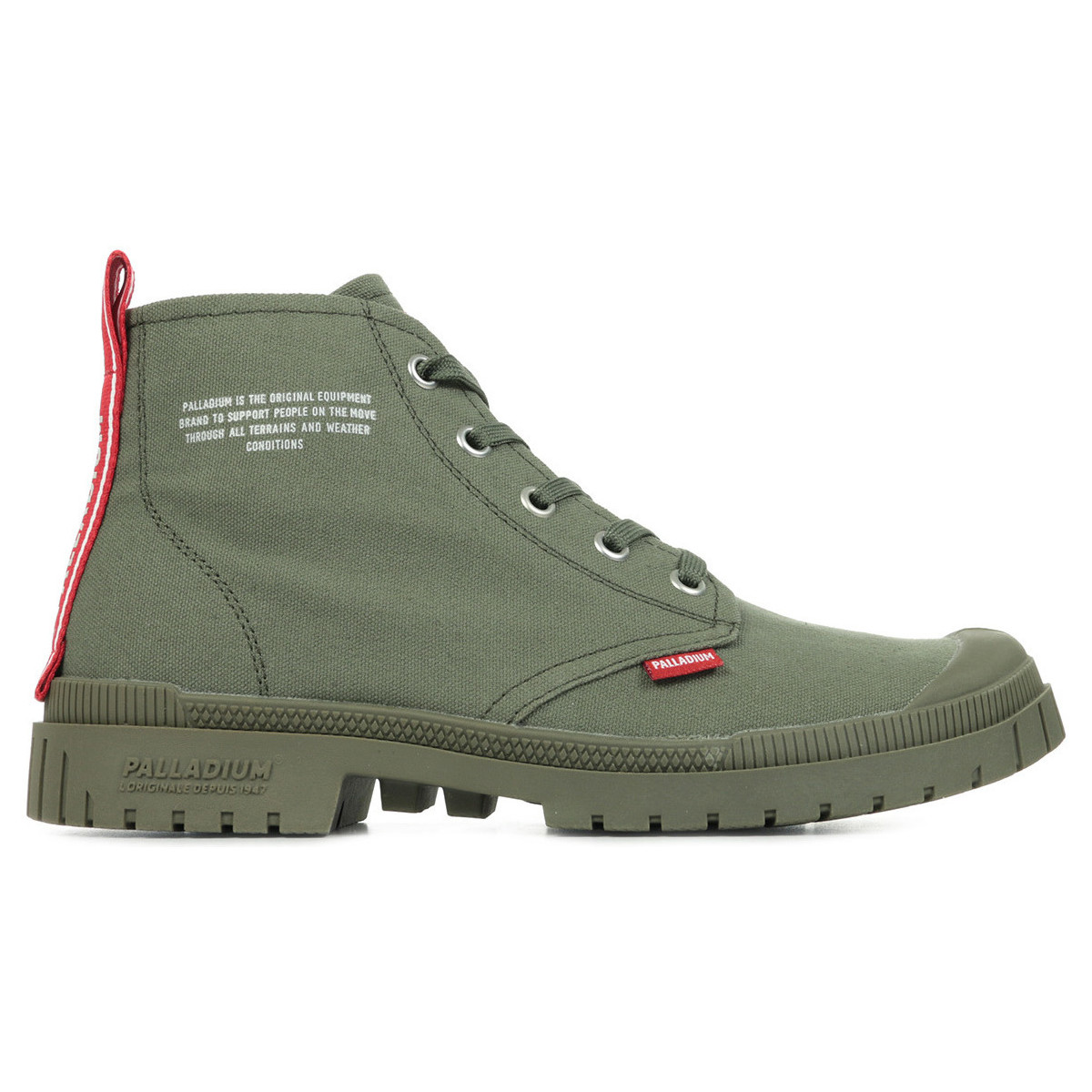 Chaussures Boots Palladium Pampa Sp20 Dare Vert