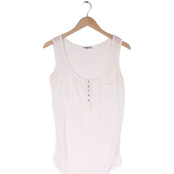 Vêtements Femme Débardeurs / T-shirts sans manche Etam Débardeur  - Taille 36 Blanc
