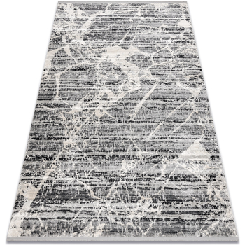 Polo Ralph Laure Tapis Rugsx Tapis TULS structural, franges 51322 moderne, Marb 120x170 cm Gris
