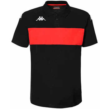 Vêtements Garçon T-shirts & Polos Kappa Polo Dianetti Noir, rouge