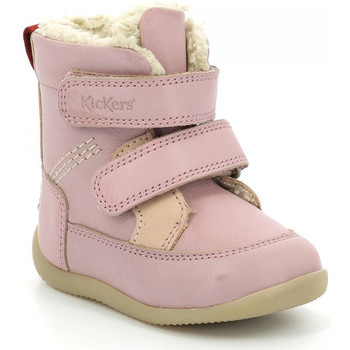 Chaussures Enfant 25th Boots Kickers Bamakratch Rose
