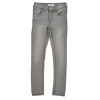 Vêtements Fille Jeans Straight skinny Name it NKFPOLLY SKINNY JEANS Straight Gris clair