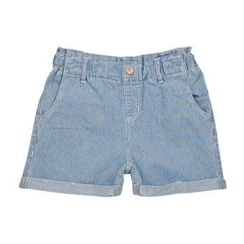 Vêtements Fille Shorts / Bermudas Name it NKFBELLA HW REG DNM SHORTS Bleu