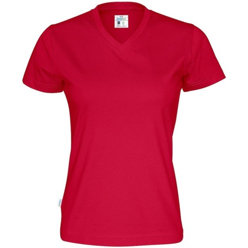 Vêtements Femme T-shirts manches longues Cottover UB229 Rouge