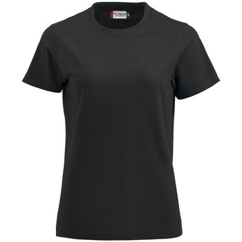 Vêtements Femme T-shirts cotton manches longues C-Clique  Noir