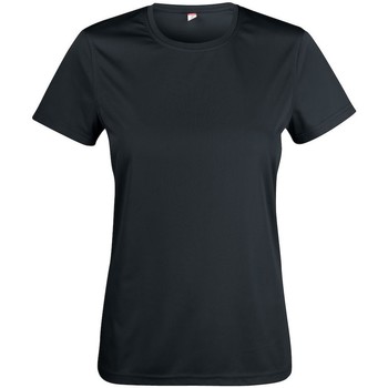 Vêtements Femme T-shirts manches longues C-Clique Basic Active Noir