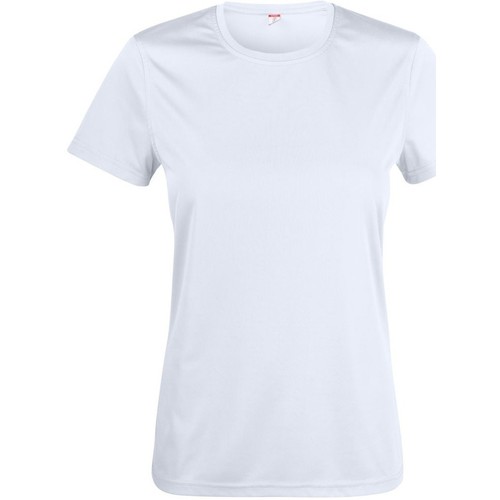 Vêtements Femme T-shirts manches longues C-Clique Basic Active Blanc