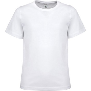 Vêtements Enfant T-shirts manches longues C-Clique  Blanc