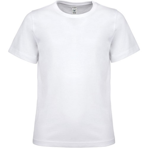 Vêtements Enfant T-shirts manches longues C-Clique UB272 Blanc