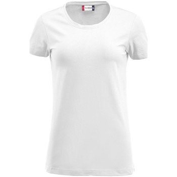 Vêtements Femme T-shirts cotton manches longues C-Clique  Blanc
