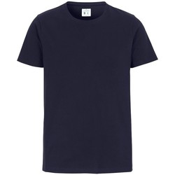 Vêtements Homme T-shirts contrast-trim manches longues Cottover  Bleu