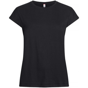 Vêtements Femme T-shirts manches longues C-Clique  Noir