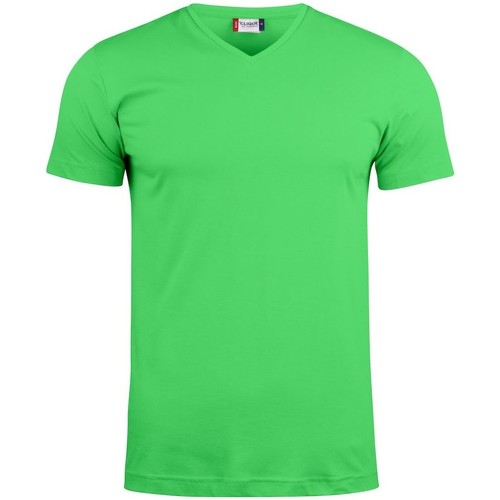 Vêtements T-shirts cotton manches longues C-Clique  Vert