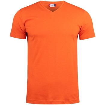 Vêtements T-shirts manches longues C-Clique  Orange
