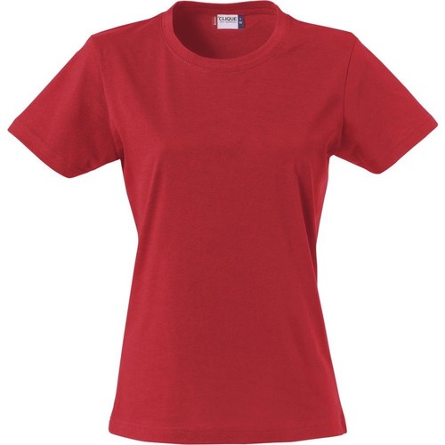 Vêtements Femme T-shirts manches longues C-Clique UB363 Rouge