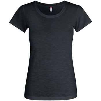 Vêtements Femme T-shirts manches longues C-Clique UB379 Noir