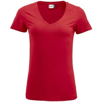 Vêtements Femme T-shirts manches longues C-Clique Arden Rouge