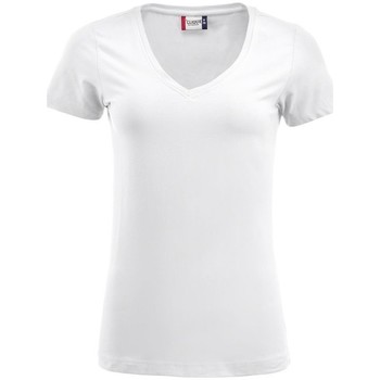 Vêtements Femme T-shirts cotton manches longues C-Clique  Blanc