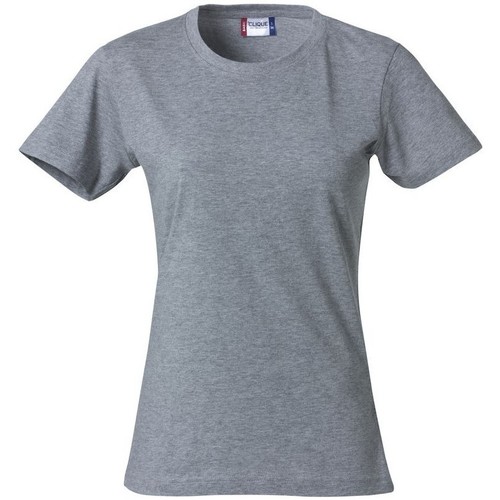 Vêtements Femme T-shirts cotton manches longues C-Clique  Gris