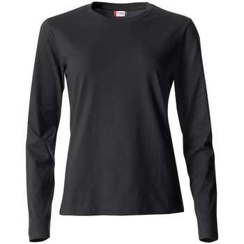 Vêtements Femme T-shirts manches longues C-Clique UB426 Noir