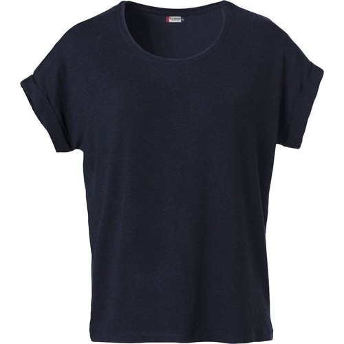 Vêtements Femme T-shirts manches longues C-Clique Katy Bleu
