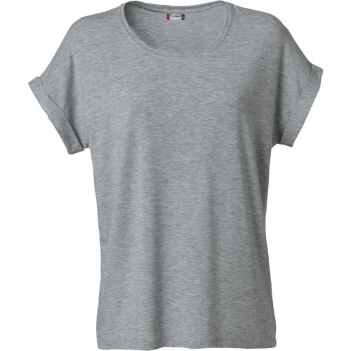 Vêtements Femme T-shirts manches longues C-Clique UB468 Gris