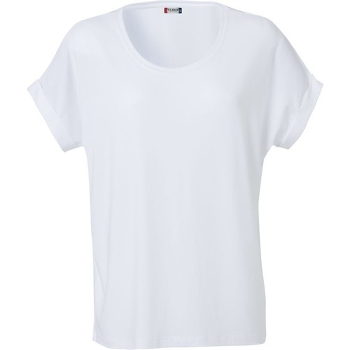Vêtements Femme T-shirts manches longues C-Clique Katy Blanc