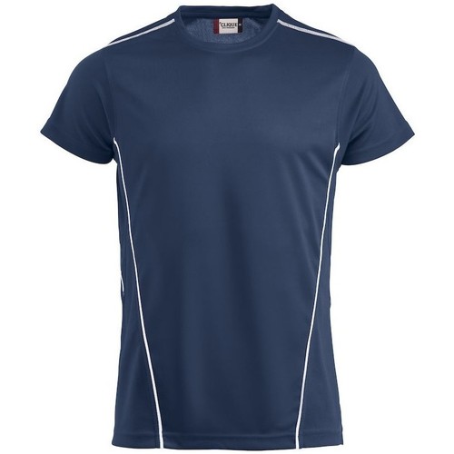 Vêtements T-shirts cotton manches longues C-Clique  Bleu