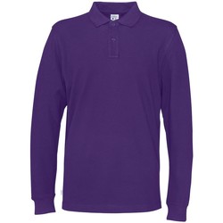 Vêtements Homme T-shirts contrast-trim manches longues Cottover  Violet