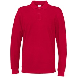 Vêtements Homme T-shirts manches longues Cottover UB525 Rouge